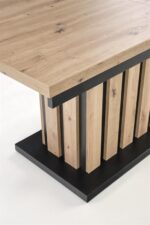 Стол-трансформер BARETTI 130-170x65x65-82 cm дуб артисан/черныйÂ â€” Ð¸Ð·Ð¾Ð±Ñ€Ð°Ð¶ÐµÐ½Ð¸Ðµ 9