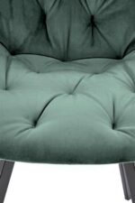 Стул с функцией вращения K-519 velvet темно-зеленыйÂ â€” Ð¸Ð·Ð¾Ð±Ñ€Ð°Ð¶ÐµÐ½Ð¸Ðµ 8