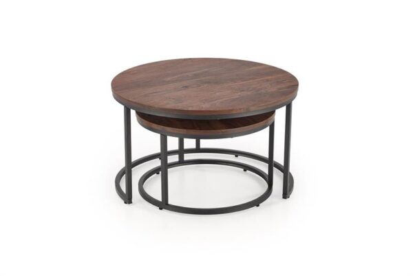 Комплект журнальных столов JAVA 2шт. орехÂ â€” Ð¸Ð·Ð¾Ð±Ñ€Ð°Ð¶ÐµÐ½Ð¸Ðµ 4