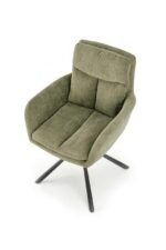 Стул с функцией вращения K-495 оливковыйÂ â€” Ð¸Ð·Ð¾Ð±Ñ€Ð°Ð¶ÐµÐ½Ð¸Ðµ 3