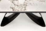 Раскладной обеденный стол HILARIO 180-260/90/75 cm белый мраморÂ â€” Ð¸Ð·Ð¾Ð±Ñ€Ð°Ð¶ÐµÐ½Ð¸Ðµ 4