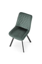 Стул с функцией вращения K-520 velvet темно-зеленыйÂ â€” Ð¸Ð·Ð¾Ð±Ñ€Ð°Ð¶ÐµÐ½Ð¸Ðµ 6