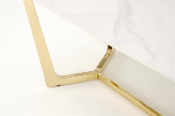 Обеденный стол CLEMENTE 160/90/76 cm белый мрамор/золотойÂ â€” Ð¸Ð·Ð¾Ð±Ñ€Ð°Ð¶ÐµÐ½Ð¸Ðµ 7