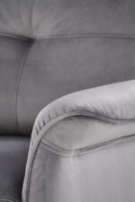 Кресло recliner SEMIR velvet серыйÂ â€” Ð¸Ð·Ð¾Ð±Ñ€Ð°Ð¶ÐµÐ½Ð¸Ðµ 11