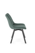 Стул с функцией вращения K-520 velvet темно-зеленыйÂ â€” Ð¸Ð·Ð¾Ð±Ñ€Ð°Ð¶ÐµÐ½Ð¸Ðµ 4