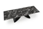 Раскладной обеденный стол HILARIO 180-260/90/75 cm черный мраморÂ â€” Ð¸Ð·Ð¾Ð±Ñ€Ð°Ð¶ÐµÐ½Ð¸Ðµ 4