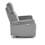 Кресло recliner SEMIR velvet серыйÂ â€” Ð¸Ð·Ð¾Ð±Ñ€Ð°Ð¶ÐµÐ½Ð¸Ðµ 4
