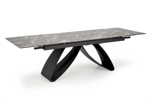 Раскладной обеденный стол HILARIO 180-260/90/75 cm черный мраморÂ â€” Ð¸Ð·Ð¾Ð±Ñ€Ð°Ð¶ÐµÐ½Ð¸Ðµ 6