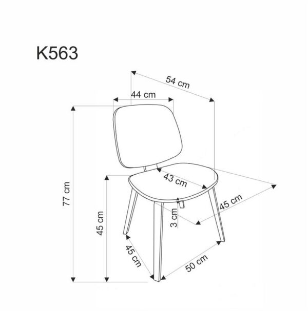 Стул K-563 серый/орех/черныйÂ â€” Ð¸Ð·Ð¾Ð±Ñ€Ð°Ð¶ÐµÐ½Ð¸Ðµ 10