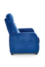 Кресло FELIPE 2 recliner velvet синийÂ â€” Ð¸Ð·Ð¾Ð±Ñ€Ð°Ð¶ÐµÐ½Ð¸Ðµ 4