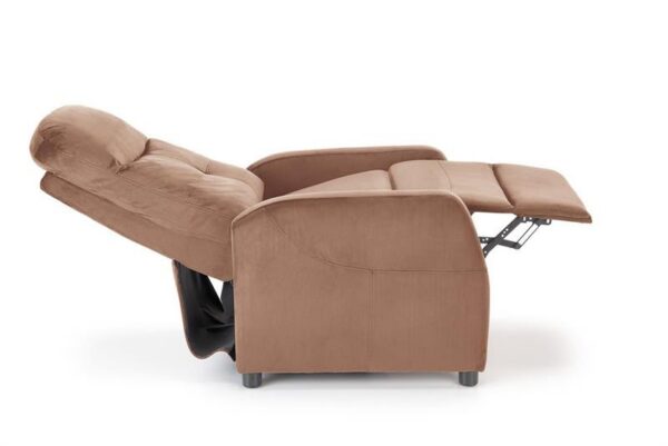 Кресло FELIPE 2 recliner velvet бежевый Bluvel 28Â â€” Ð¸Ð·Ð¾Ð±Ñ€Ð°Ð¶ÐµÐ½Ð¸Ðµ 3