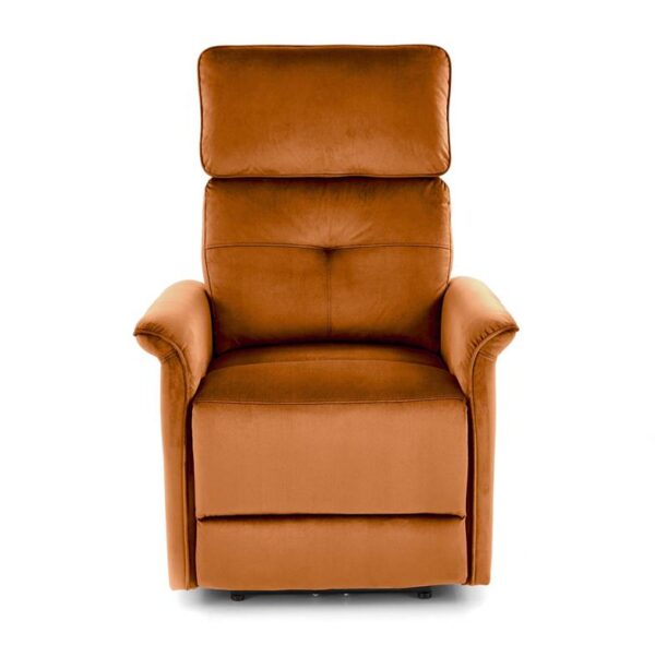 Кресло-recliner SEMIR velvet корицаÂ â€” Ð¸Ð·Ð¾Ð±Ñ€Ð°Ð¶ÐµÐ½Ð¸Ðµ 3