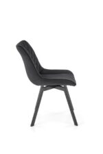 Стул с функцией вращения K-520 velvet черныйÂ â€” Ð¸Ð·Ð¾Ð±Ñ€Ð°Ð¶ÐµÐ½Ð¸Ðµ 7