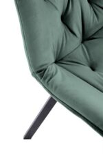 Стул с функцией вращения K-519 velvet темно-зеленыйÂ â€” Ð¸Ð·Ð¾Ð±Ñ€Ð°Ð¶ÐµÐ½Ð¸Ðµ 9