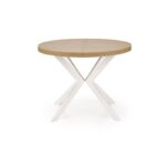 Раздвижной обеденный стол PERONI 100-250/100/75 cm золотой дуб/белыйÂ â€” Ð¸Ð·Ð¾Ð±Ñ€Ð°Ð¶ÐµÐ½Ð¸Ðµ 3