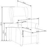 Кресло AGUSTIN 2 recliner серыйÂ â€” Ð¸Ð·Ð¾Ð±Ñ€Ð°Ð¶ÐµÐ½Ð¸Ðµ 5