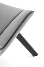 Стул с функцией вращения K-520 velvet серыйÂ â€” Ð¸Ð·Ð¾Ð±Ñ€Ð°Ð¶ÐµÐ½Ð¸Ðµ 9