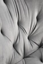 Стул с функцией вращения K-519 velvet серыйÂ â€” Ð¸Ð·Ð¾Ð±Ñ€Ð°Ð¶ÐµÐ½Ð¸Ðµ 8