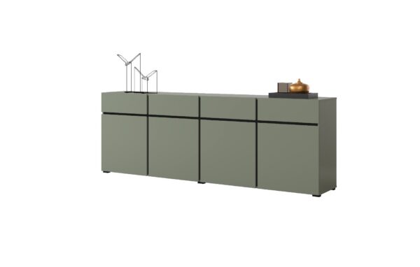 Kummut CROSS 24GWMY25 roheline/must 225 cm - Image 3