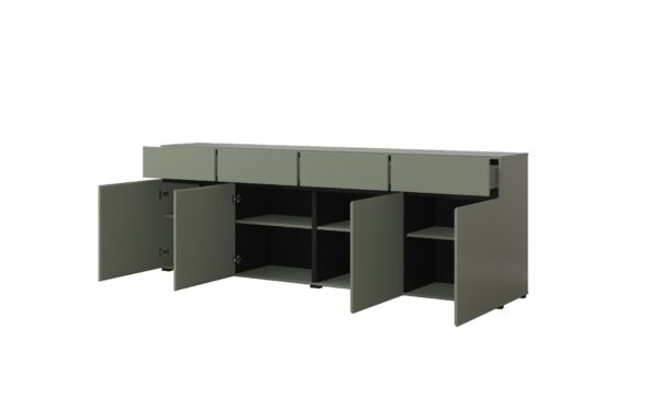 Kummut CROSS 24GWMY25 roheline/must 225 cm - Image 5