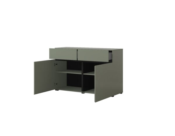 Kummut CROSS 24GWMY45 roheline/must 119 cm - Image 5