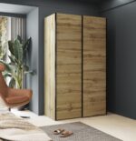 Шкаф с раздвижными дверями EASY 24N0NW54 120 cm дуб вотанÂ â€” Ð¸Ð·Ð¾Ð±Ñ€Ð°Ð¶ÐµÐ½Ð¸Ðµ 3