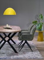 Раздвижной обеденный стол PERONI 100-250/100/75 cm орех/черныйÂ â€” Ð¸Ð·Ð¾Ð±Ñ€Ð°Ð¶ÐµÐ½Ð¸Ðµ 5
