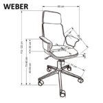 Компьютерное кресло WEBER черныйÂ â€” Ð¸Ð·Ð¾Ð±Ñ€Ð°Ð¶ÐµÐ½Ð¸Ðµ 7