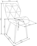 Стул K-453 черныйÂ â€” Ð¸Ð·Ð¾Ð±Ñ€Ð°Ð¶ÐµÐ½Ð¸Ðµ 5