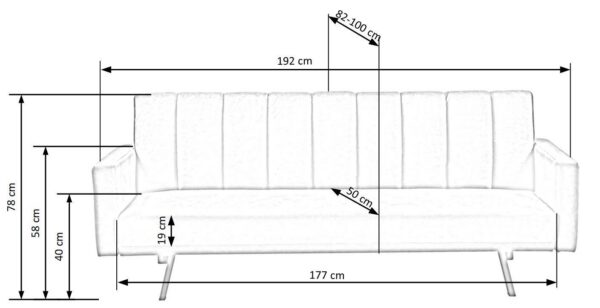 Диван-кровать ARMANDO серыйÂ â€” Ð¸Ð·Ð¾Ð±Ñ€Ð°Ð¶ÐµÐ½Ð¸Ðµ 7
