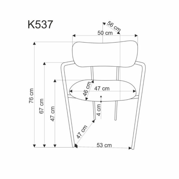 Стул K-537 серыйÂ â€” Ð¸Ð·Ð¾Ð±Ñ€Ð°Ð¶ÐµÐ½Ð¸Ðµ 7