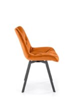Стул с функцией вращения K-519 velvet корица Bluvel 4215Â â€” Ð¸Ð·Ð¾Ð±Ñ€Ð°Ð¶ÐµÐ½Ð¸Ðµ 6