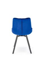 Стул с функцией вращения K-519 velvet синий Bluvel 86Â â€” Ð¸Ð·Ð¾Ð±Ñ€Ð°Ð¶ÐµÐ½Ð¸Ðµ 6