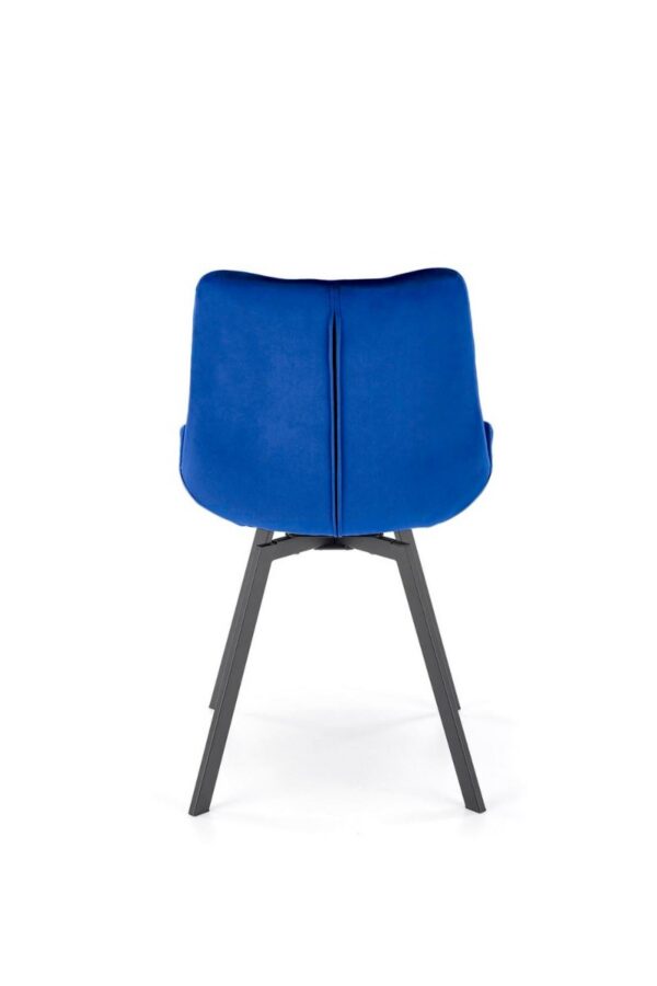 Стул с функцией вращения K-519 velvet синий Bluvel 86Â â€” Ð¸Ð·Ð¾Ð±Ñ€Ð°Ð¶ÐµÐ½Ð¸Ðµ 6