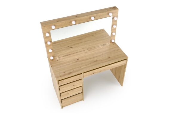 Туалетный столик HOLLYWOOD XL  120/55/140 cm дуб артисанÂ â€” Ð¸Ð·Ð¾Ð±Ñ€Ð°Ð¶ÐµÐ½Ð¸Ðµ 4
