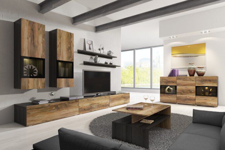 Kummut BAROS 24Z6BM26 nussbaum/touchwood 132 cm - Image 3