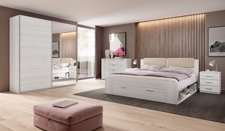 Pesukastiga voodi GALAXY 180 24AAEA52 abisko ash - Image 5