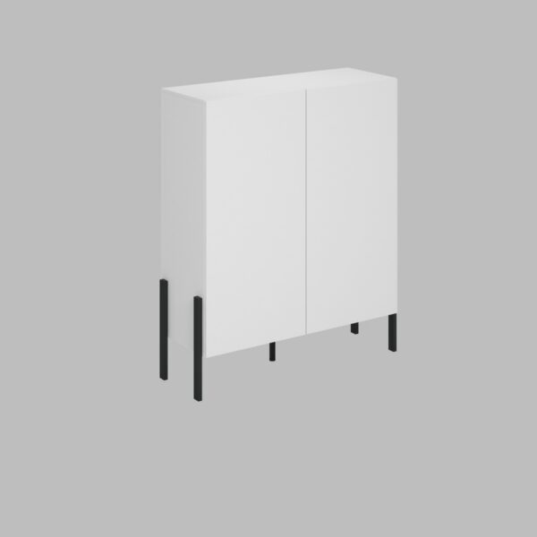 Kummut JUKON 114 cm 2497ND42 valge supermatt - Image 3