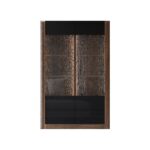 Vitriinkapp KASAI 24RWMI12 pähkel columbia/must läige 129 cm - Image 4