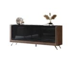 Kummut KASAI 24RWMI25 pähkel columbia/must läige 199 cm - Image 3