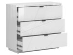 Комод FORN 106 cm KOM3S белый глянецÂ â€” Ð¸Ð·Ð¾Ð±Ñ€Ð°Ð¶ÐµÐ½Ð¸Ðµ 3