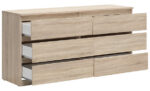 Комод TETRIX KOM6S дуб сонома 150 cmÂ â€” Ð¸Ð·Ð¾Ð±Ñ€Ð°Ð¶ÐµÐ½Ð¸Ðµ 3