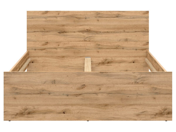Кровать ZELE LOZ/140 дуб вотан 140x200 смÂ â€” Ð¸Ð·Ð¾Ð±Ñ€Ð°Ð¶ÐµÐ½Ð¸Ðµ 3