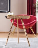 Кофейный столик BORA C зеркало/золото 42 cmÂ â€” Ð¸Ð·Ð¾Ð±Ñ€Ð°Ð¶ÐµÐ½Ð¸Ðµ 4