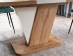Раздвижной обеденный стол CROCUS дуб вотан/белый 120-160x80 cmÂ â€” Ð¸Ð·Ð¾Ð±Ñ€Ð°Ð¶ÐµÐ½Ð¸Ðµ 5
