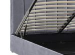 Кровать с ящиком для белья MONTREAL velvet T192 серый 140x200Â â€” Ð¸Ð·Ð¾Ð±Ñ€Ð°Ð¶ÐµÐ½Ð¸Ðµ 6