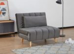 Кресло-кровать BILLY velvet серый 103 cmÂ â€” Ð¸Ð·Ð¾Ð±Ñ€Ð°Ð¶ÐµÐ½Ð¸Ðµ 4