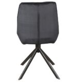 Стул с функцией вращения BOOGIE I velvet черный Bluvel 19Â â€” Ð¸Ð·Ð¾Ð±Ñ€Ð°Ð¶ÐµÐ½Ð¸Ðµ 4