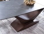 Раздвижной обеденный стол DOLCE ceramic серый мрамор/орех 180-240x95 cmÂ â€” Ð¸Ð·Ð¾Ð±Ñ€Ð°Ð¶ÐµÐ½Ð¸Ðµ 7