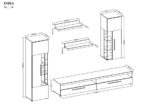 Секция INDIA 24B0DE10 schiefer 285 cmÂ â€” Ð¸Ð·Ð¾Ð±Ñ€Ð°Ð¶ÐµÐ½Ð¸Ðµ 3